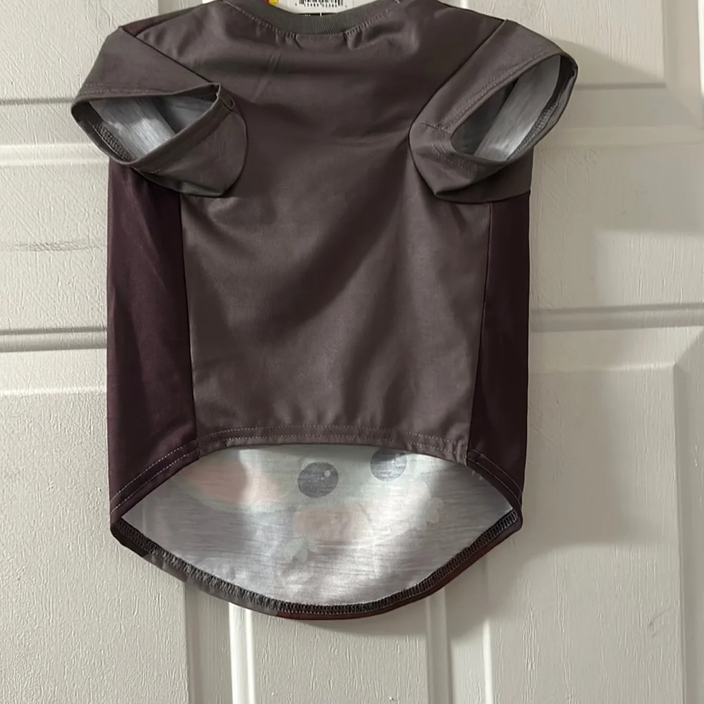 STAR WARS THE MANDALORIAN DOG TEE: NEW WITH TAGS: SIZE L
